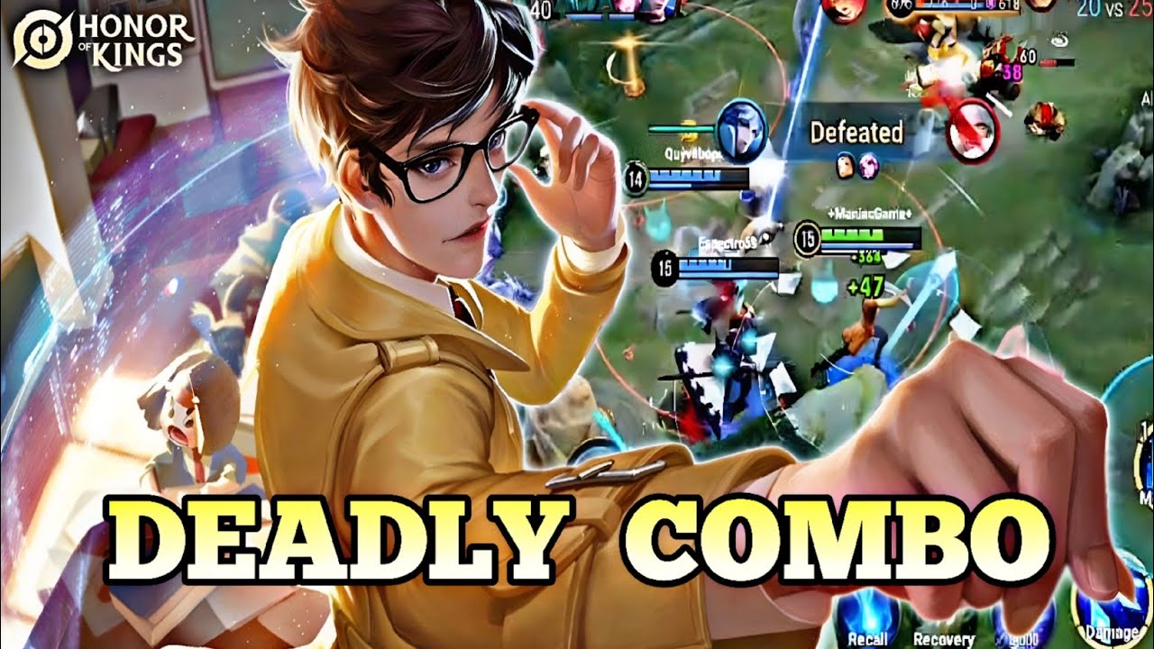 Kongming DEADLY COMBO! Pro Technische Gameplay | Honor Of Kings (HOK)