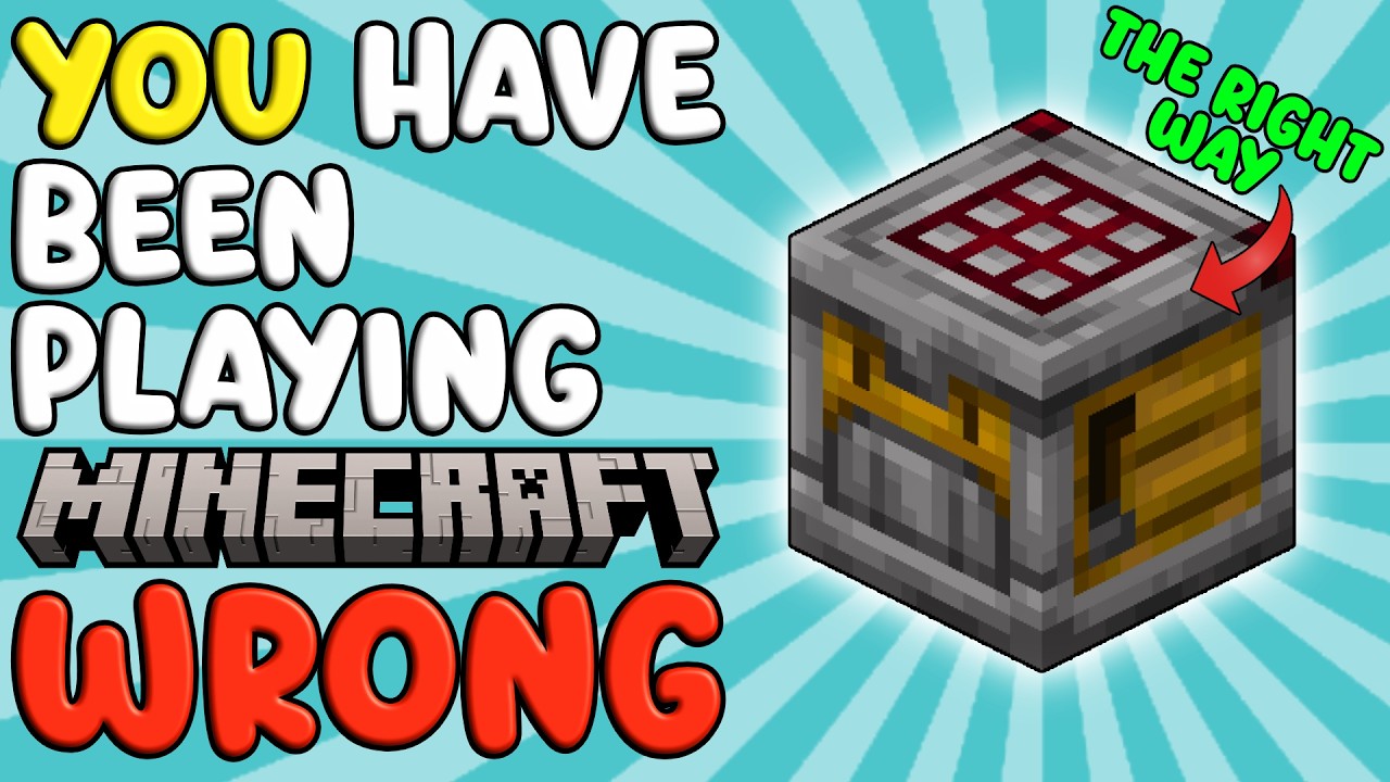 ULTIMATE AutoCrafter Tutorial For Minecraft Bedrock