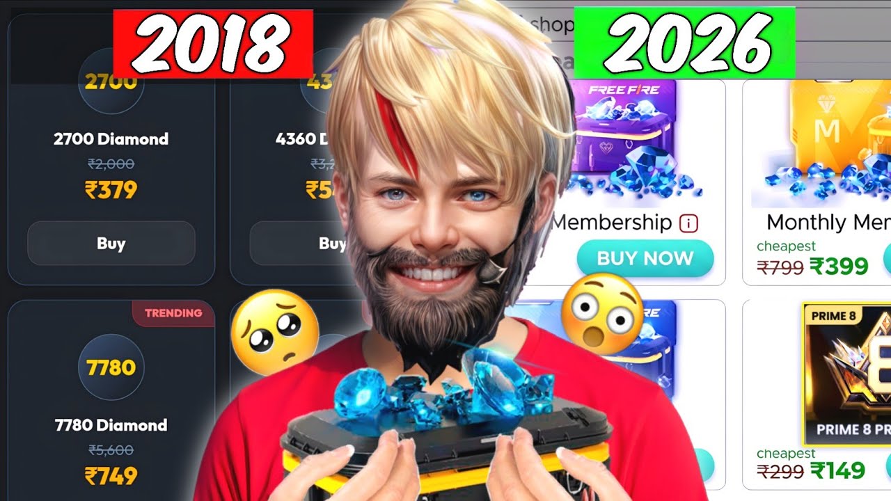 I Tried Old Free Fire Top-Up Websites in 2026 To Check Reality!