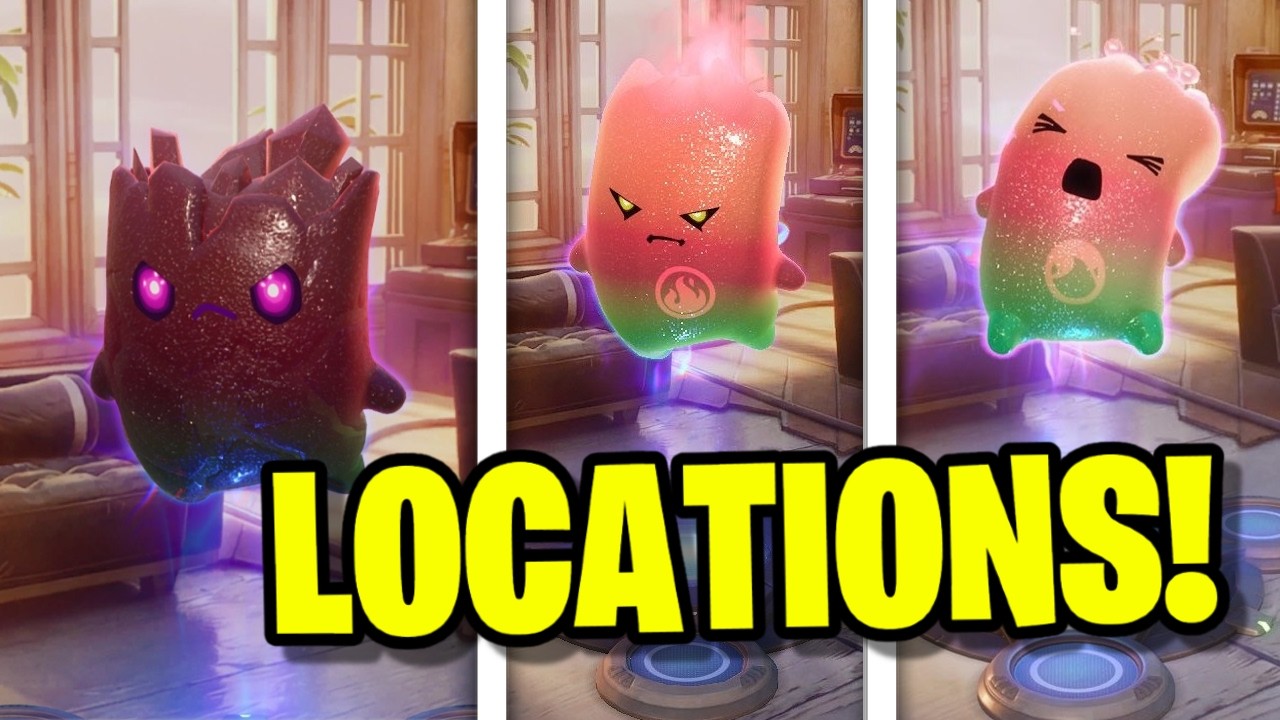 HOW TO GET GUMMY SPRITES IN FORTNITE LOCATIONS! (HOW TO UNLOCK GUMMY SPRITES)