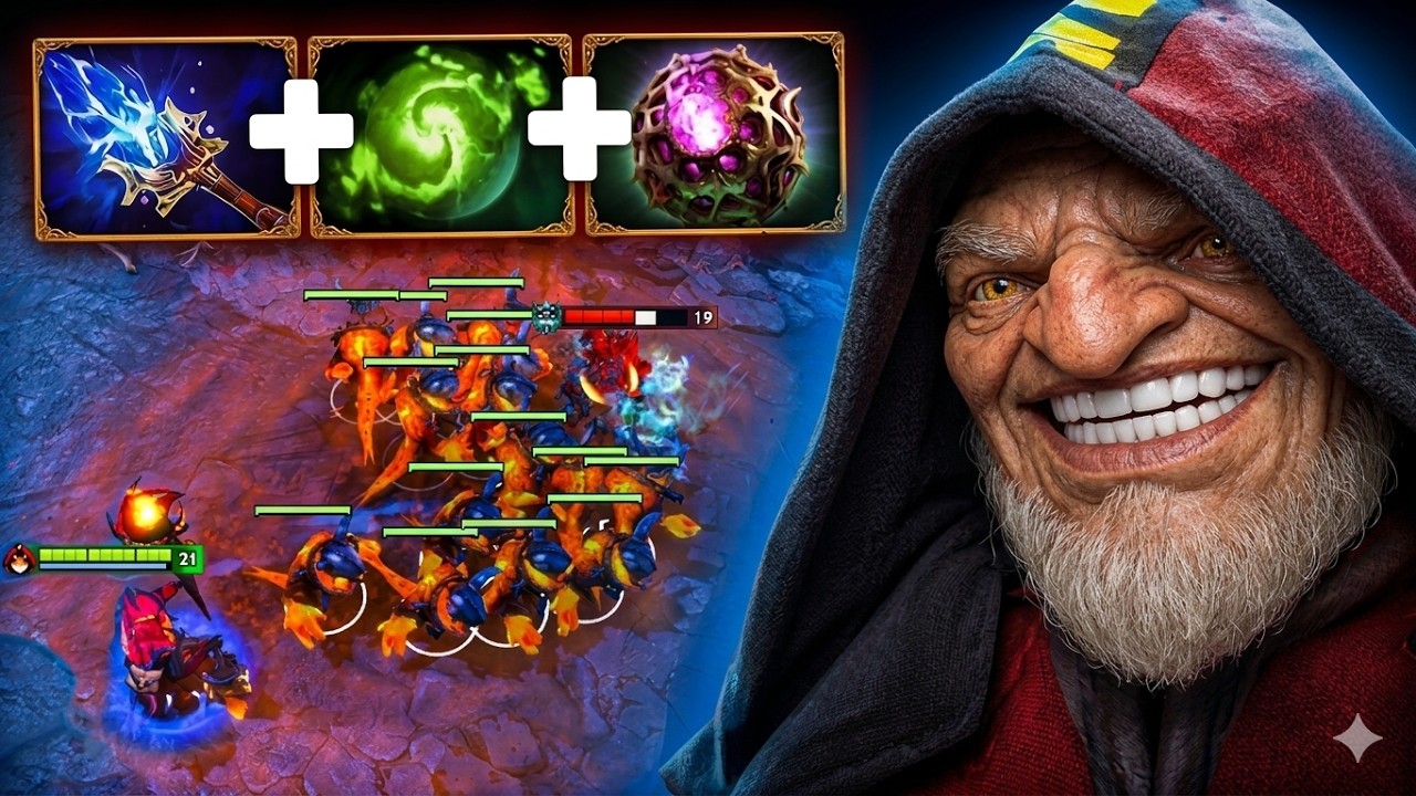 Heart of Tarrasque Warlock Insane Damage Done 🔥🔥🔥23 Kills | Dota 2 Gameplay