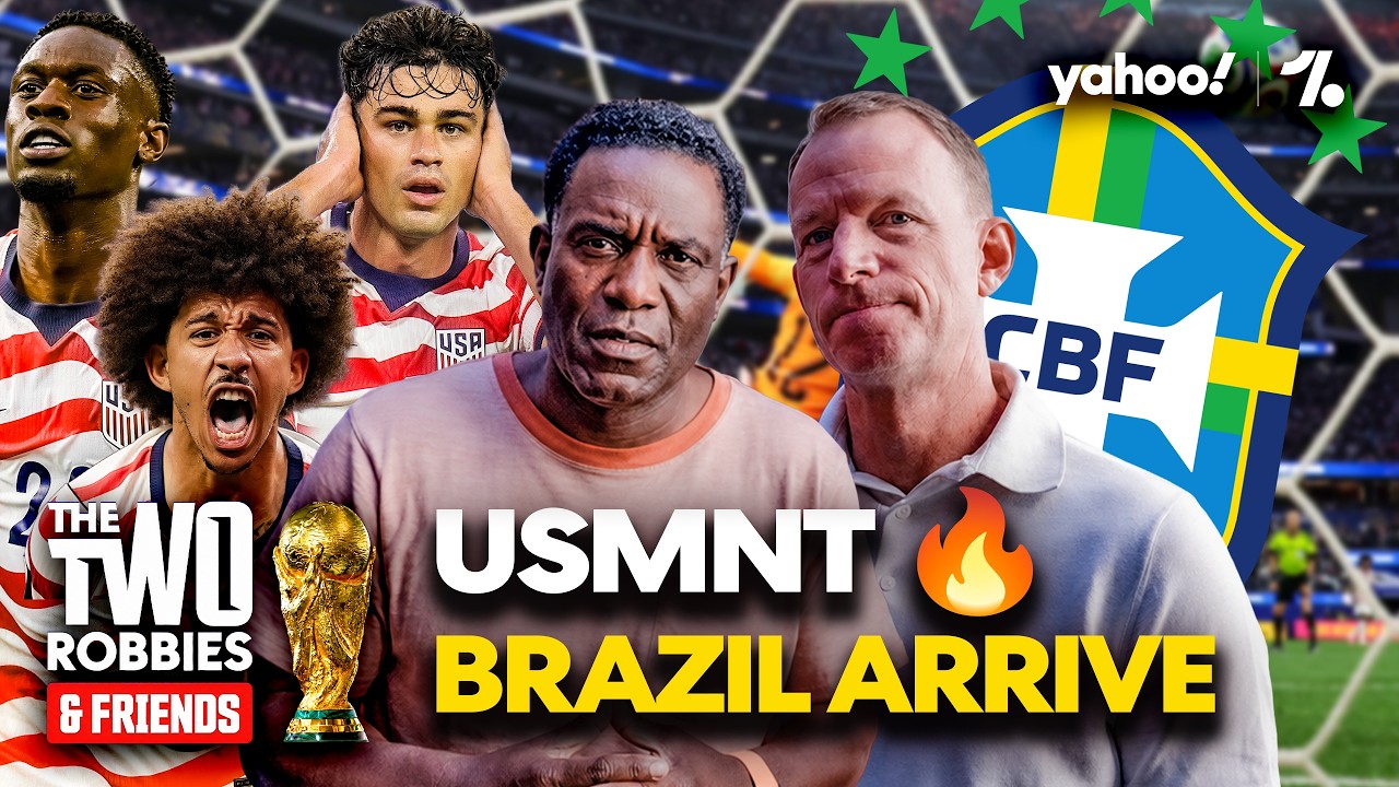 BRAZIL join the party! | USMNT on ЁЯФе | The Two Robbies & Friends, presented by Pepsi
