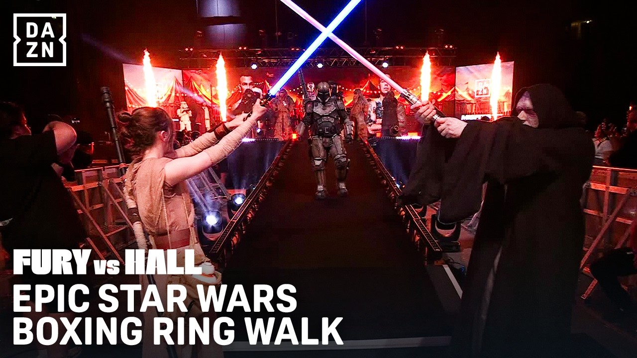 EPIC STAR WARS BOXING RING WALK | Misfists 23