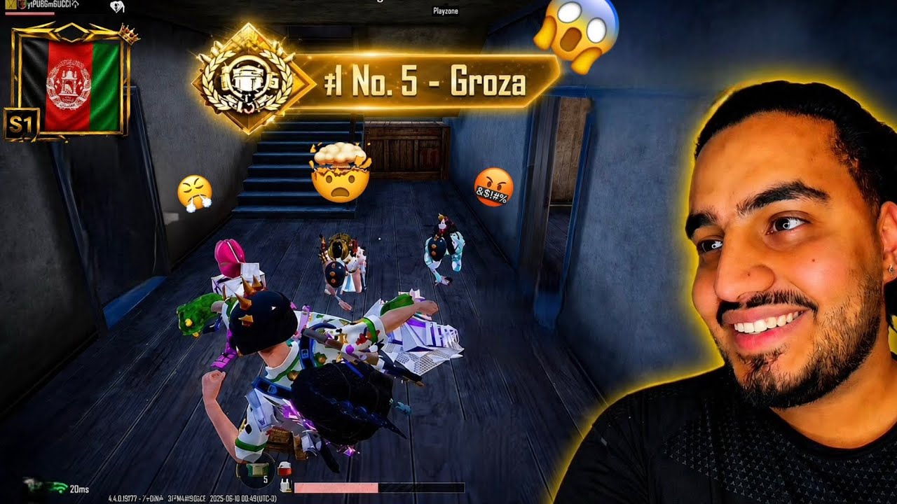 😱 GROZA IS ONLY #5?! The Most INSANE PUBG Mobile Ranking Ever! 🔥