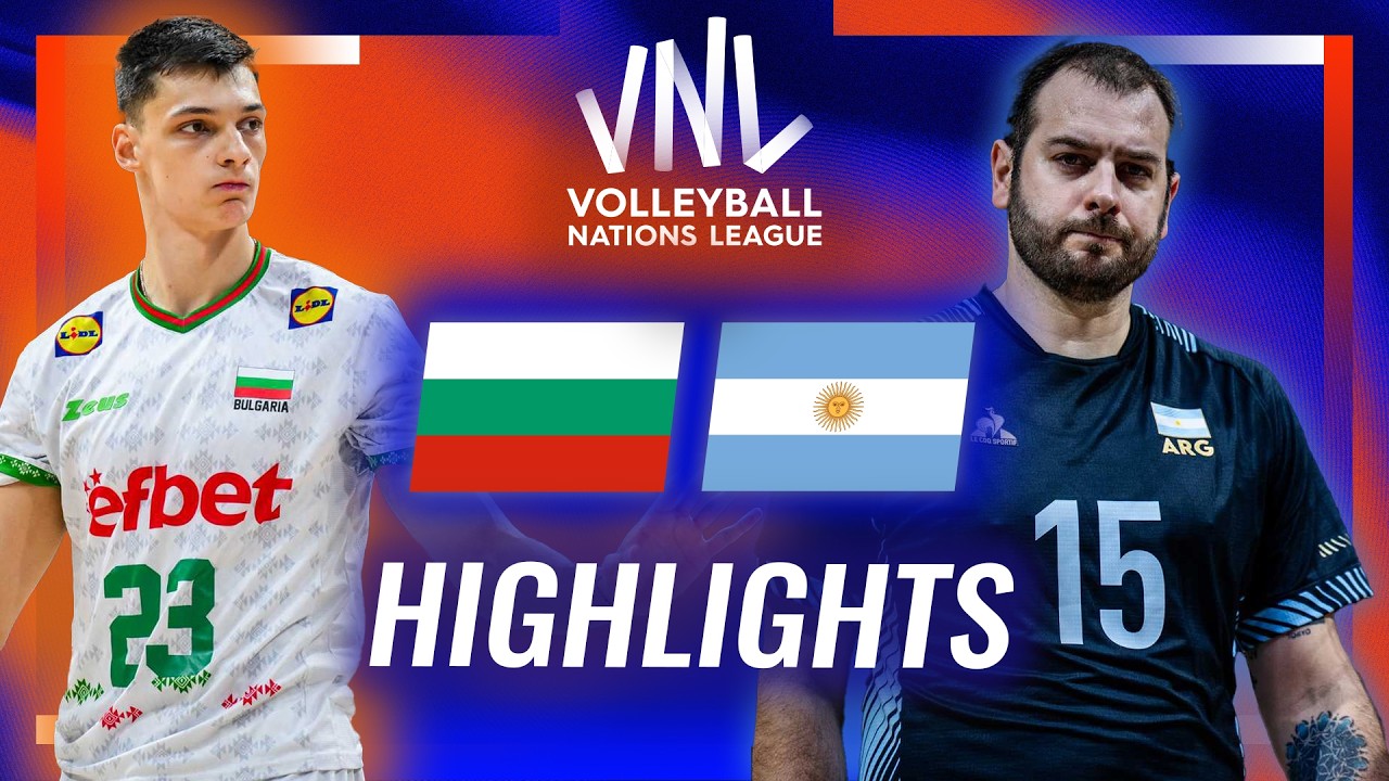 Bulgaria 🇧🇬 vs. Argentina 🇦🇷 - Highlights | Week 1 | Men's VNL 2026
