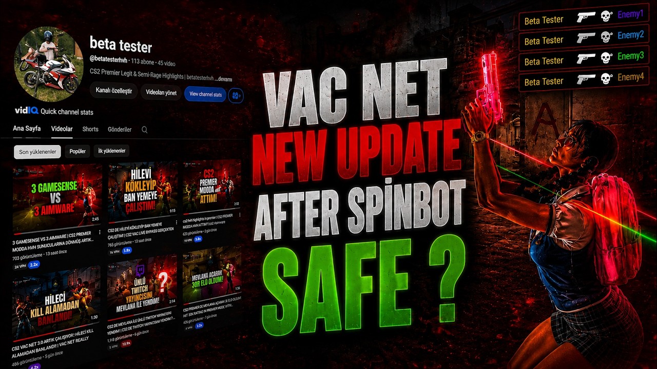 DID THE NEW CS2 VAC NET UPDATE FAIL? | 13.06.2026 NEW VAC NET UPDATE AFTER SPİNBOT SAFE AGAİN !#cs2 background