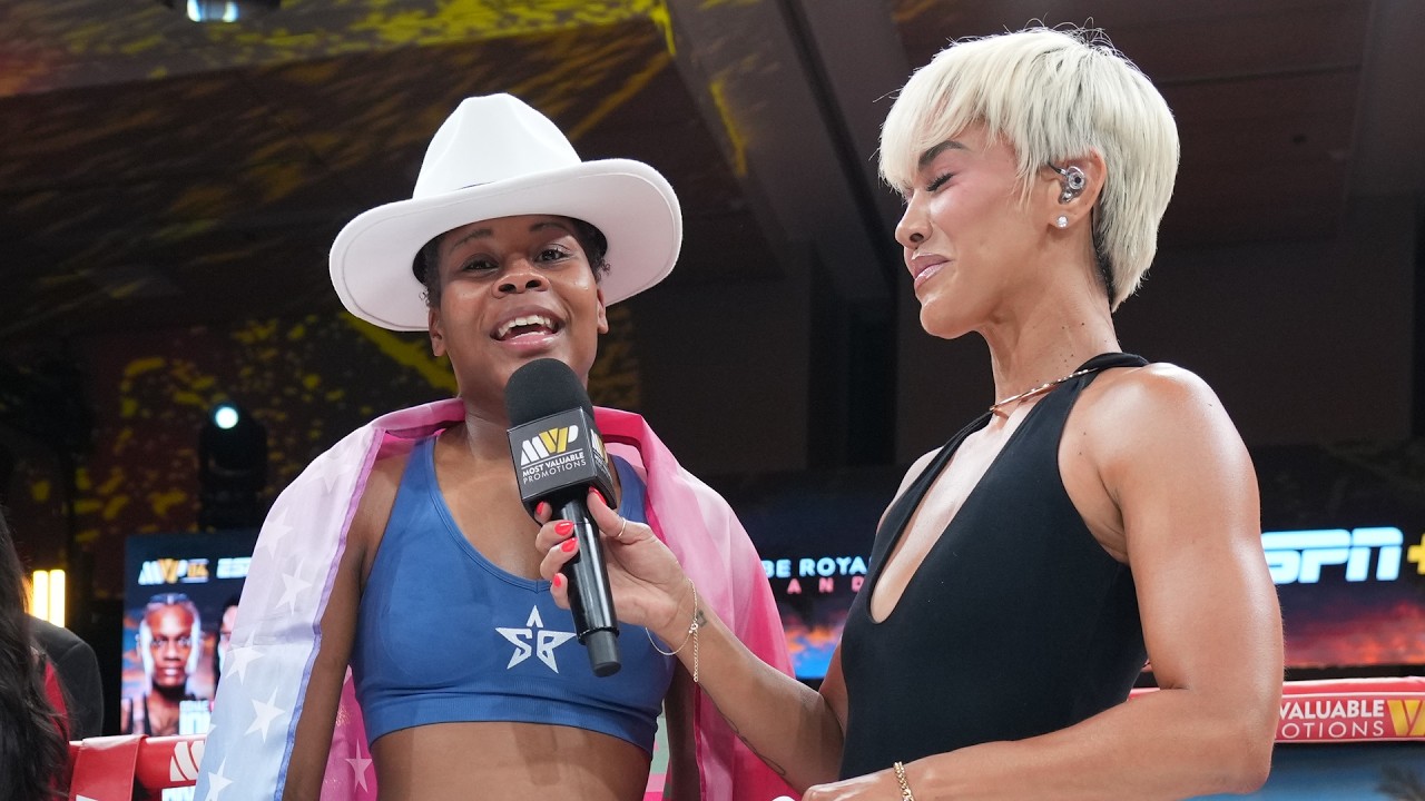 SA'RAI BROWN EL - POST-FIGHT INTERVIEW | MVPW-04