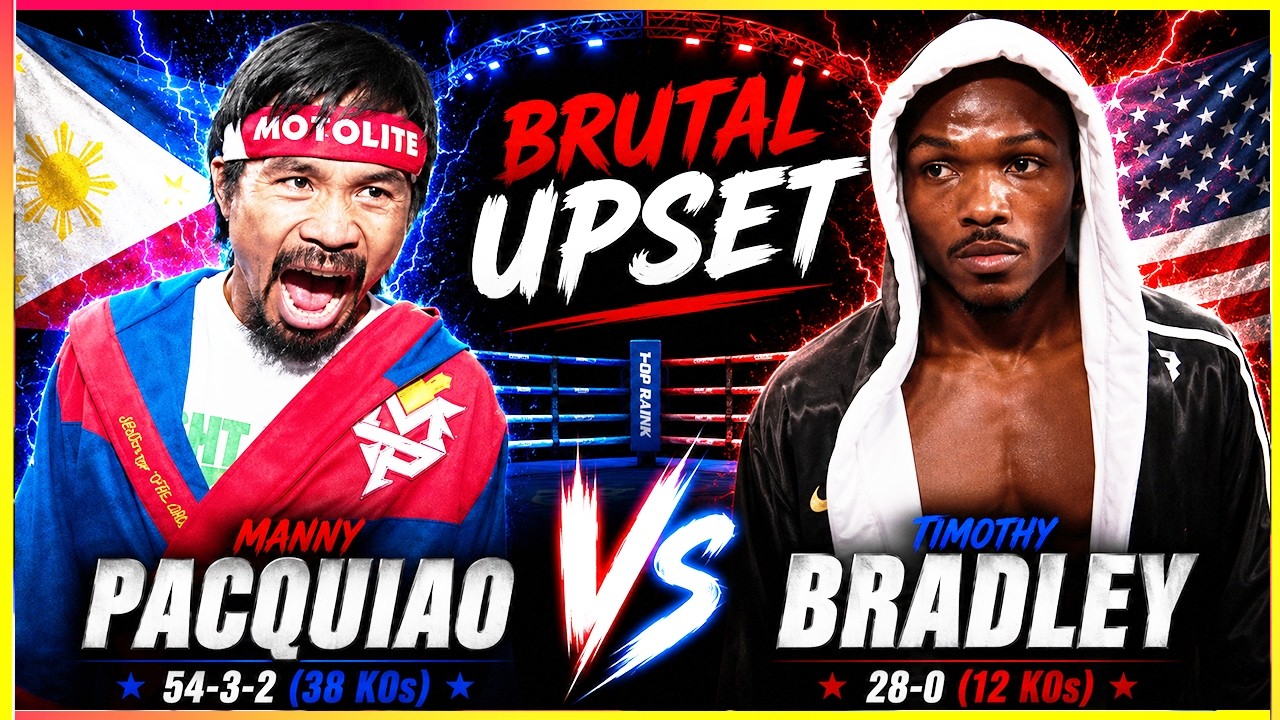 BRUTAL UPSET That Shocked The World | Manny Pacquiao vs Timothy Bradley