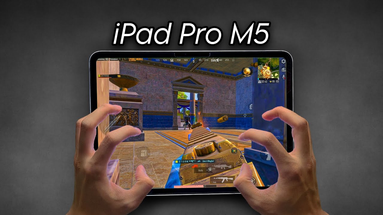 PUBG TEST IPAD PRO M5 120FPS ๐ฅ