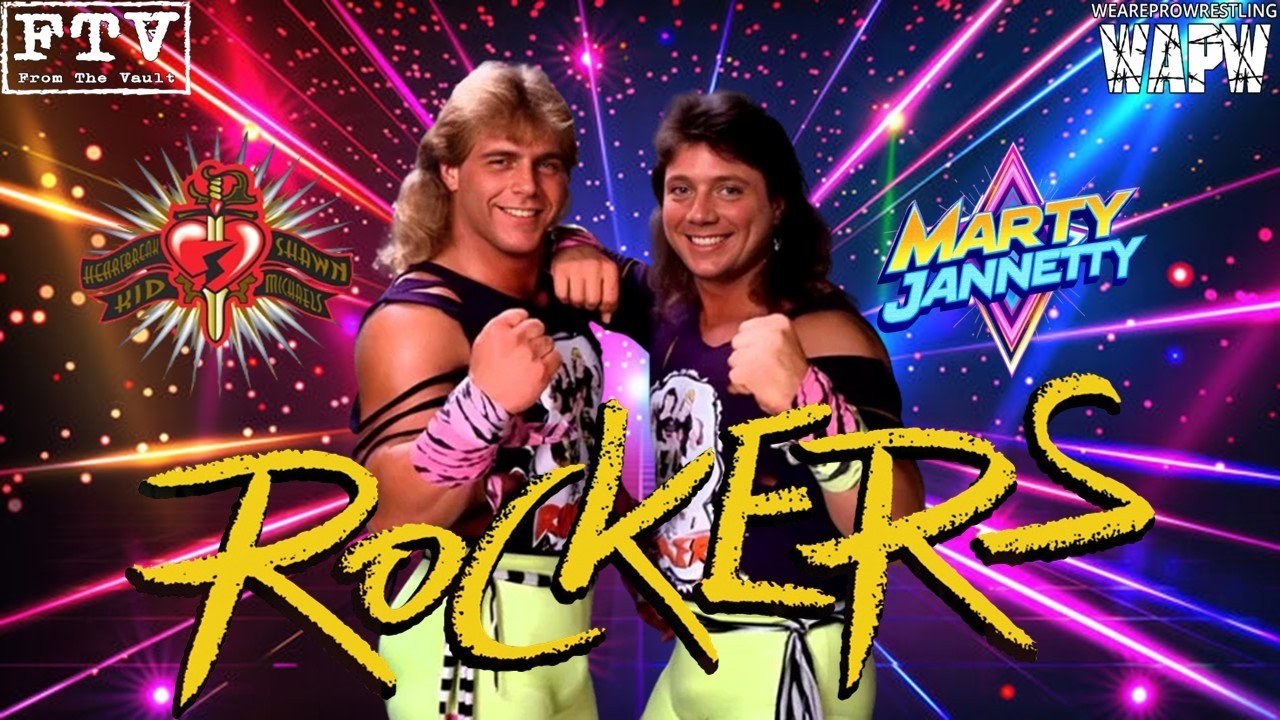 Shawn Michaels & Marty Jannetty: The Story Of The Rockers background