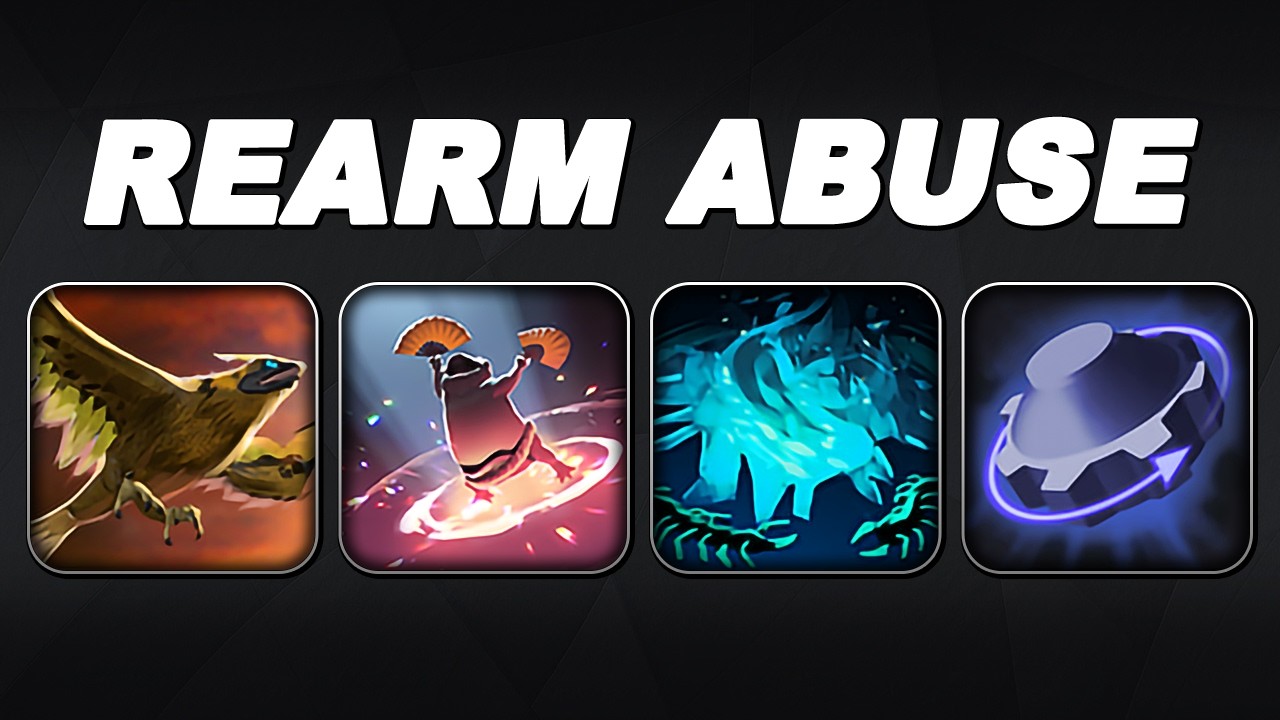 REARM ABUSE: PIT OF MALICE + FROGSTOMP + SUMMON RAPTORS | Dota 2 Ability Draft
