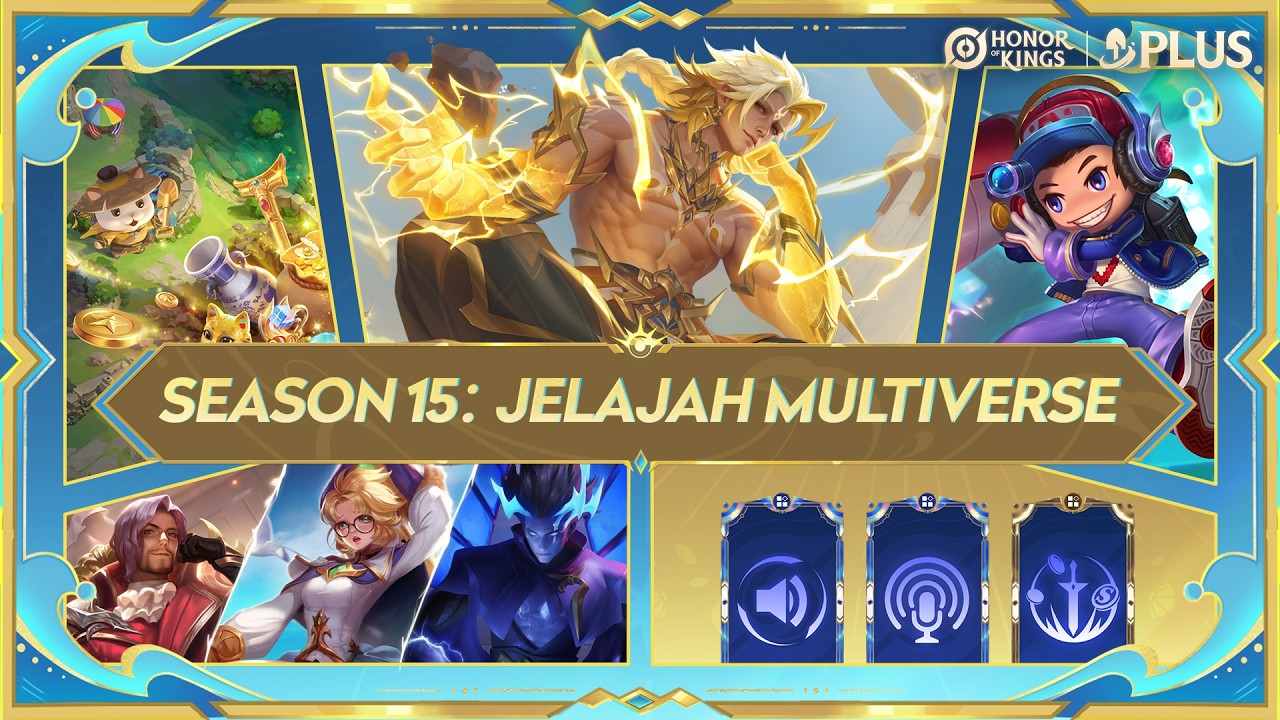 Season 15 | Jelajah Multiverse Honor of Kings background