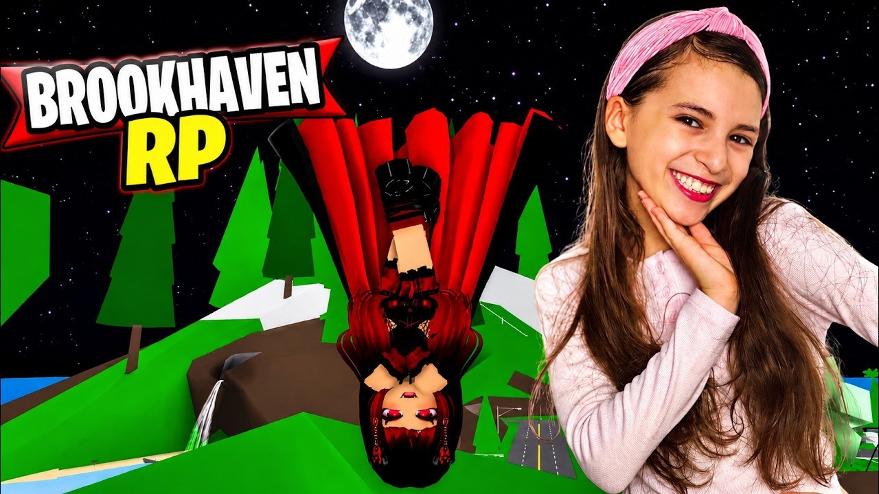 The Lonely Homeless Vampire Girl | Roblox Brookhaven 🏡 RP