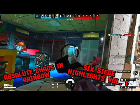 Absolute Chaos in Rainbow Six Siege - Highlights Vol. 1