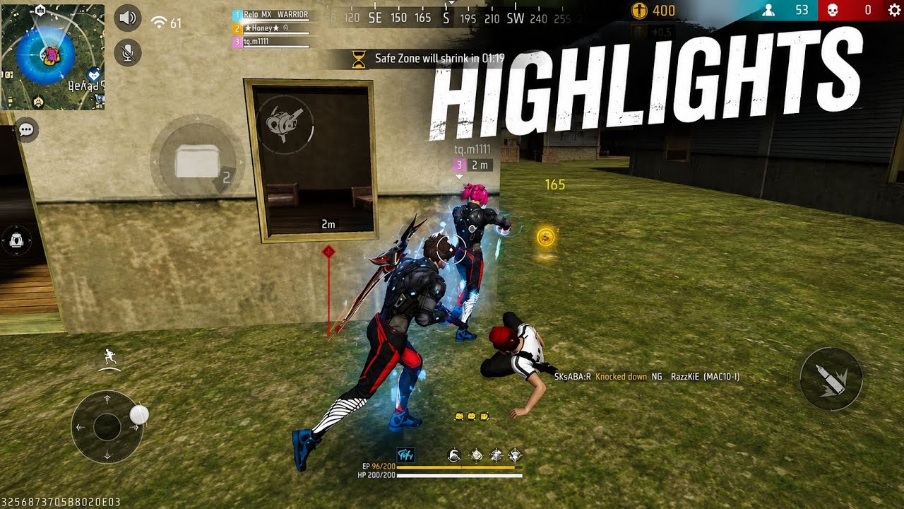 Solo vs Squad free fire Highlights 🍀📉 #mrlyt