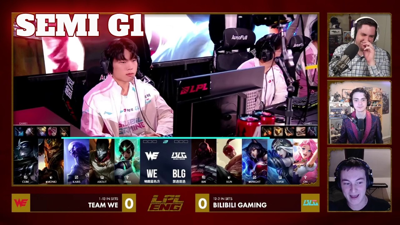 WE vs BLG - Game 1 | Lower Final S16 LPL Spring Playoffs 2026 | Team WE vs Bilibili Gaming G1 full