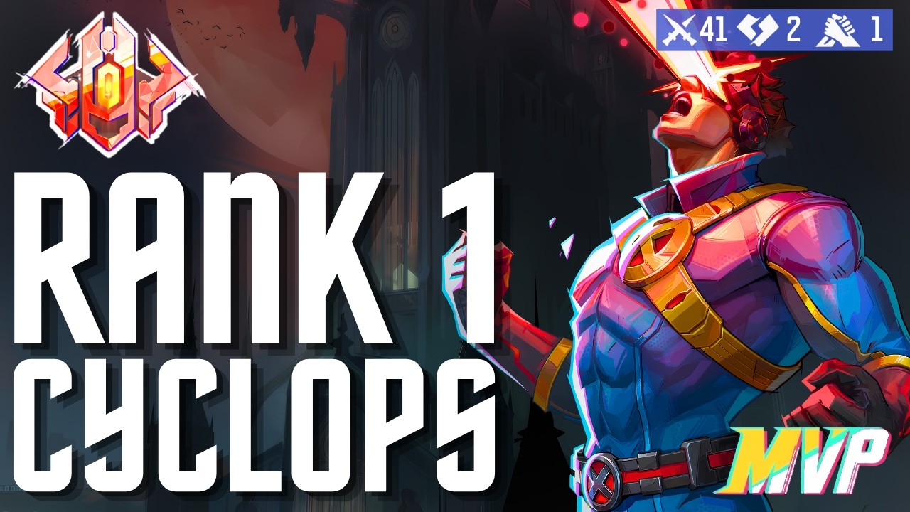 TAP¹³ | Rank 1 Cyclops Gameplay | Season 8.5 | Marvel Rivals
