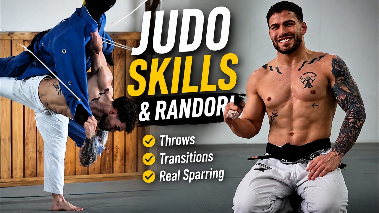 Willian Lima's Best JudoTechnique and Randori Highlights Training đ„
