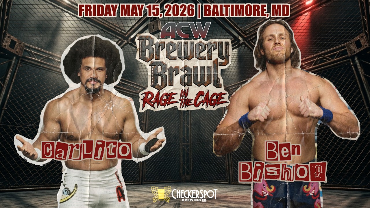 Carlito vs Ben Bishop - #ACW Brewery Brawl, Rage in a Cage