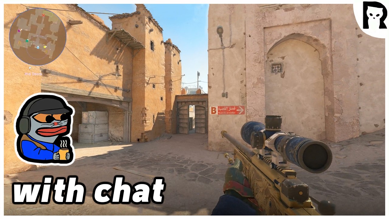 Lirik plays Counter-Strike 2 | Ranked Game on Dust II