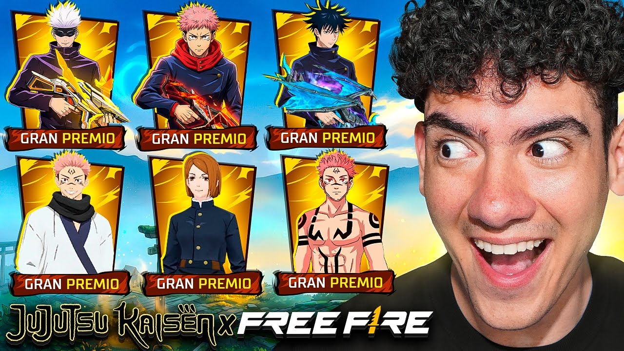 FALTAN POCAS HORAS PARA JUJUTSU KAISEN en FREE FIRE !! - TheDonato
