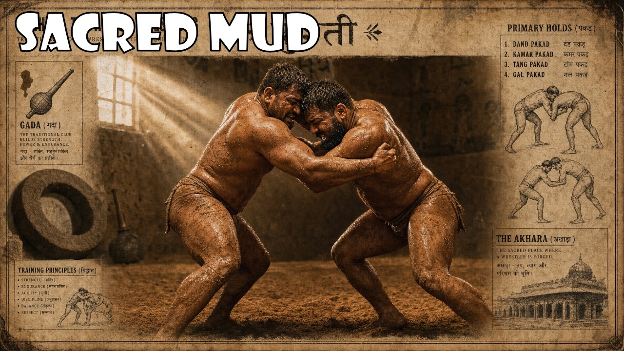 Kushti: The Sacred History, Tools, and Techniques of Indian Mud Wrestling