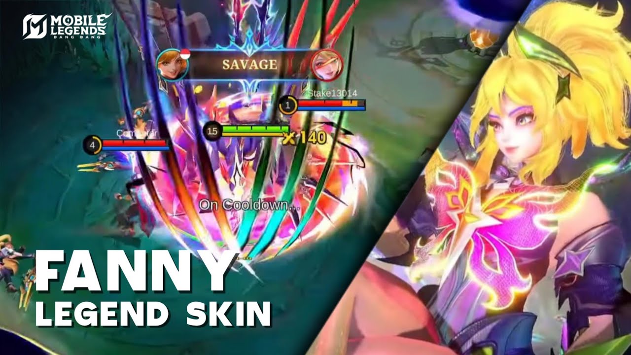 FANNY LIMITED LEGEND SKIN GAMEPLAY - SKILL EFFECTS REVIEW - Mobile Legends: Bang Bang