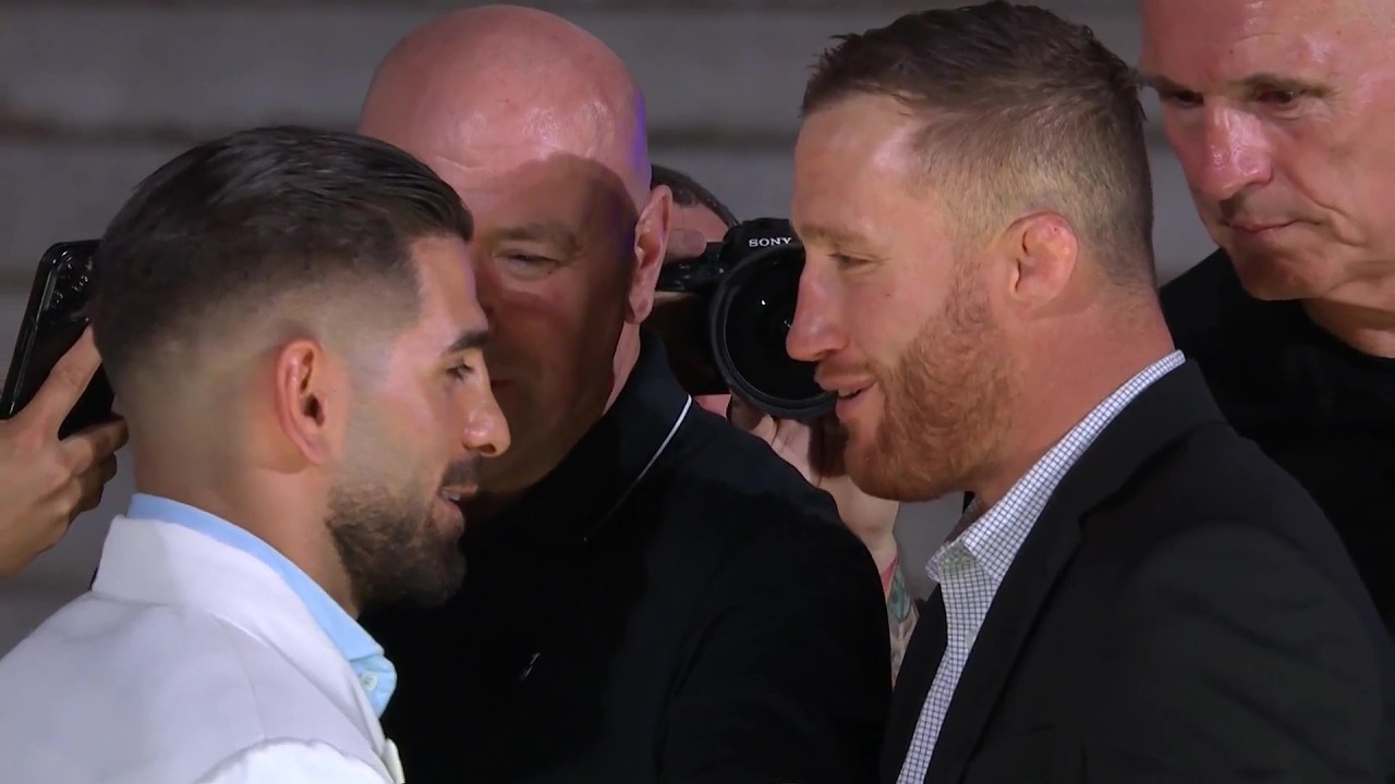 UFC Freedom 250: Битвы взглядов после пресс-конференции