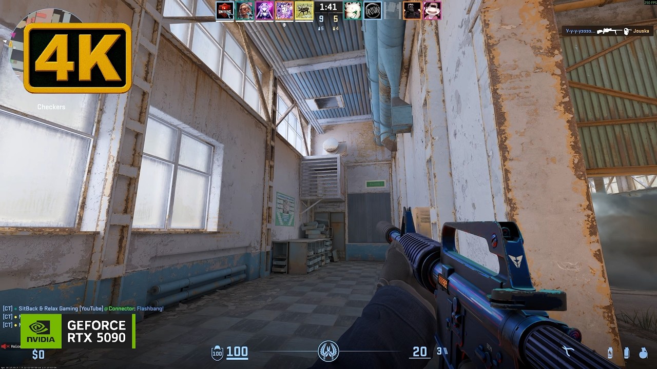 Counter-Strike 2 Gameplay 4K (No Commentary) | LONGPLAY