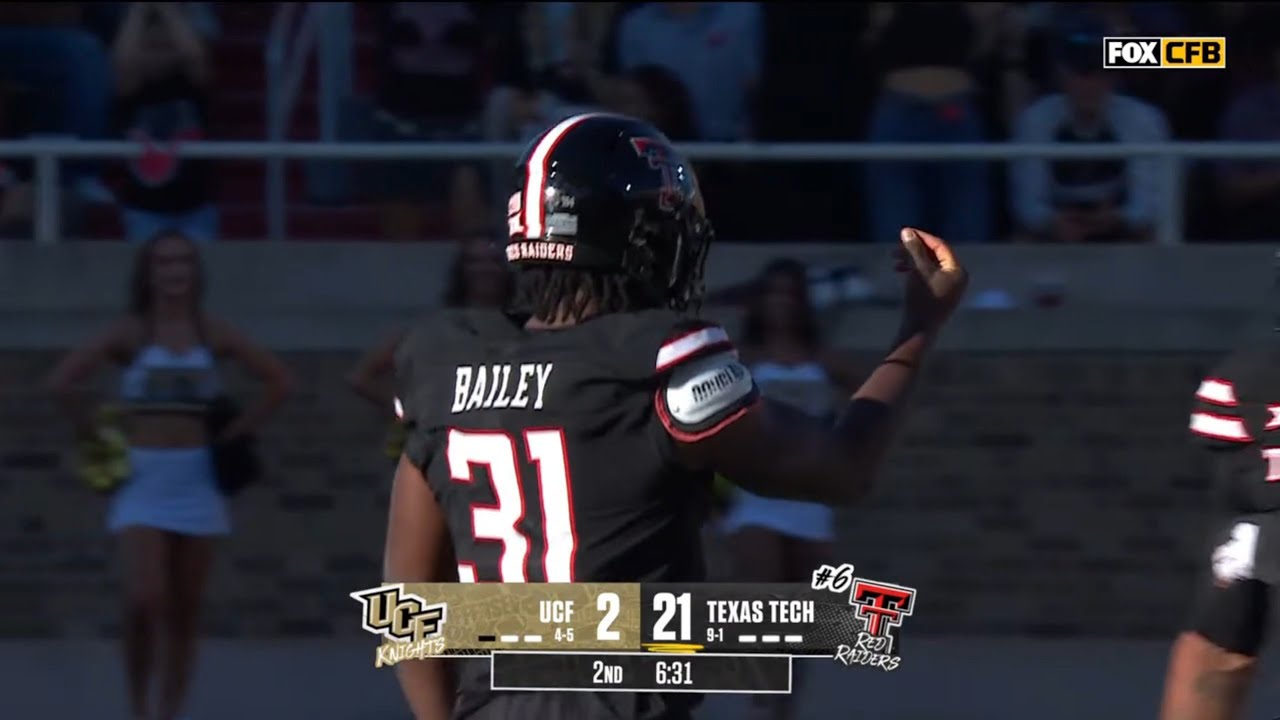 David Bailey 2025 Regular Season Highlights | Texas Tech Red Raiders