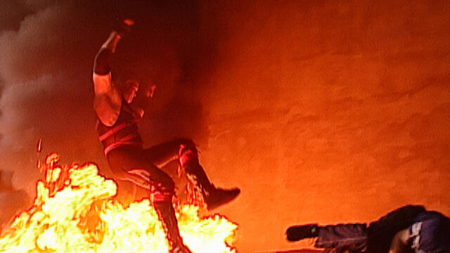 Shane McMahon kicks Kane into flaming dumpster: WWE Greatest Moments