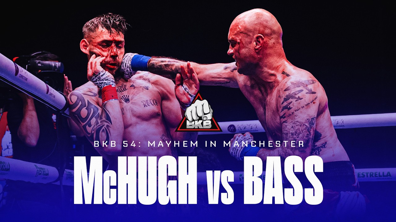 FULL Bare Knuckle Fight | Scott McHugh vs. Nick Bass | BKB 54: Mayhem in Manchester