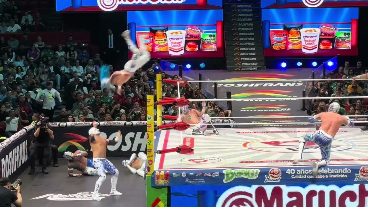 CMLL: ValienteJr., Max Star y Futuro 🆚 Stigma, Arkalis y Rayo Metálico 2026-06-13 11:22
