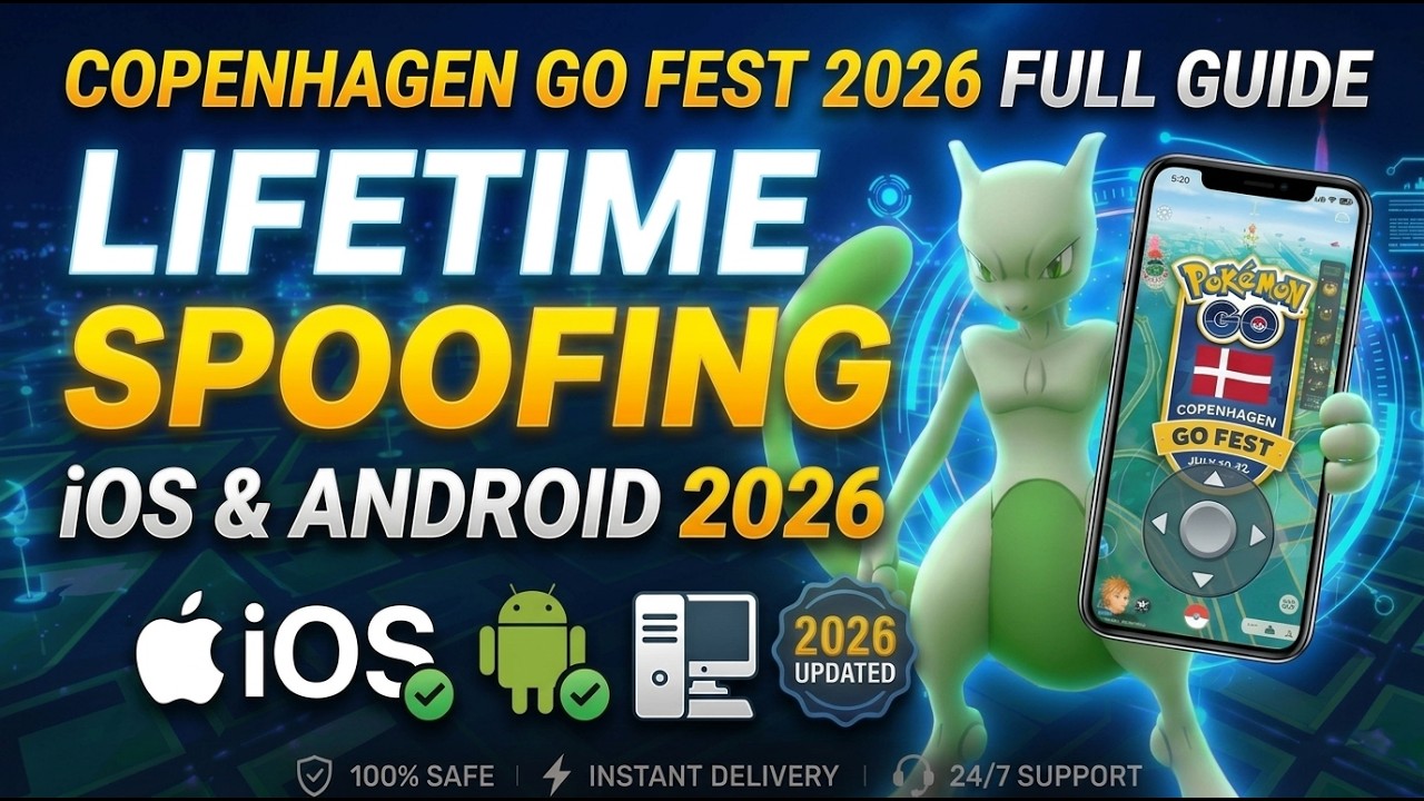 Pokémon GO Spoofing Full Guide: Copenhagen GO Fest 2026