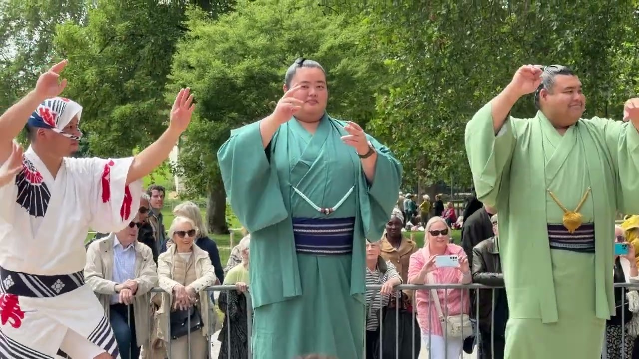 パリで琴櫻 高安 玉鷲が阿波踊り❣️😊ベルシー公園相撲イベントawaodori in PARIS Kotozakura Takayasu Tamawashi 2026/6/12 2026-06-13 18:00