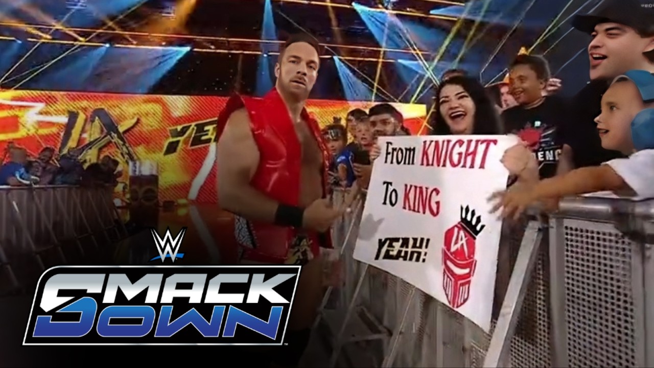 LA Knight Entrance | WWE SMACKDOWN | June 13, 2026 background