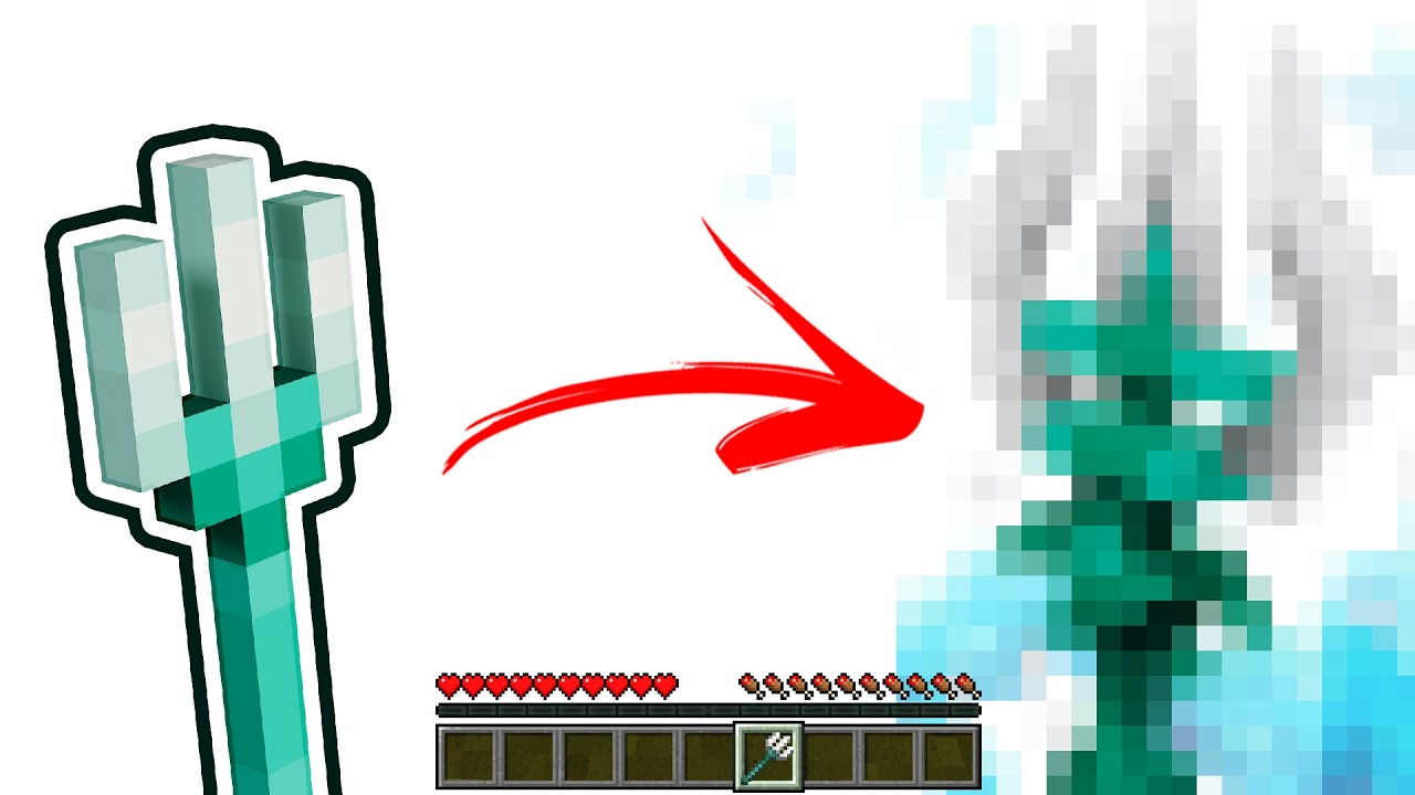 I Designed Custom Minecraft Weapons...