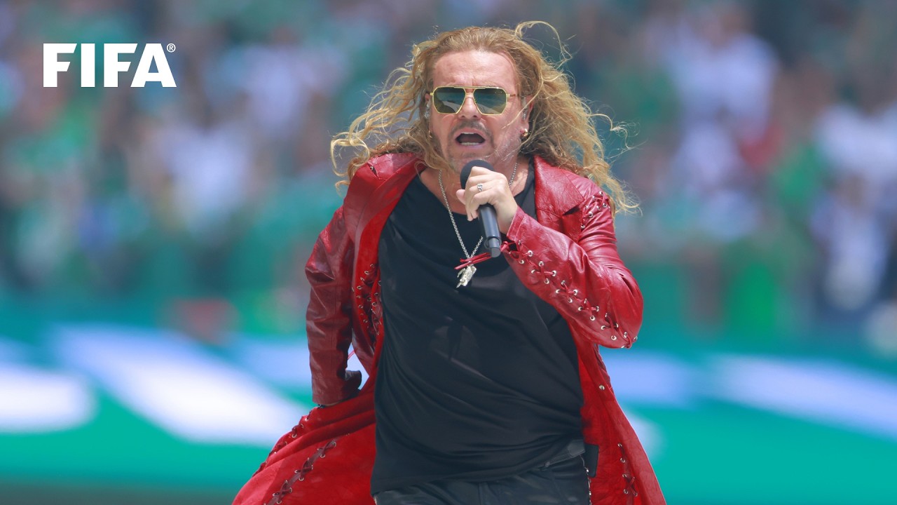 Mana performs Oye Mi Amor at the Opening Ceremony of FIFA World Cup 2026 in Mexico City