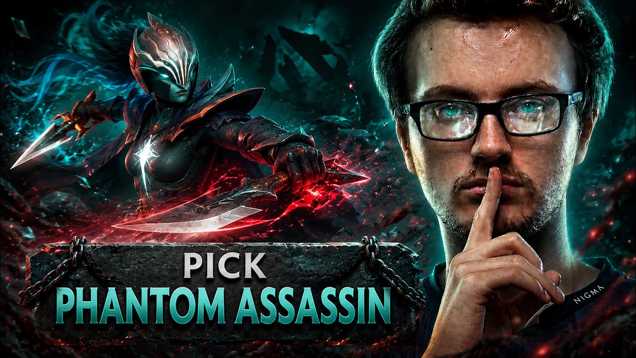 ๐ก๏ธ MIRACLE- PHANTOM ASSASSIN CARRY GOD! ๐ฑ๐ฅ 1v9 GAMEPLAY! background