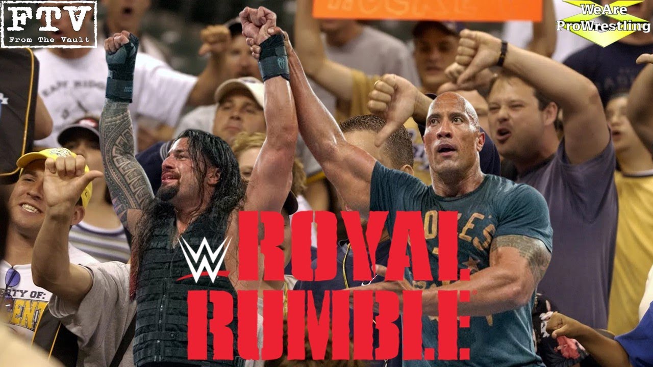 WWE Royal Rumble 2015 Review background