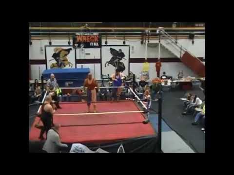 WWE Hall of Famer Mr. USA Tony Atlas & Eric Johnson @ Global Independent Wrestling in 2013