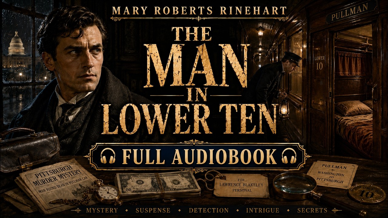 The Man in Lower Ten 🕵️♂️🚂 | Mary Roberts Rinehart background