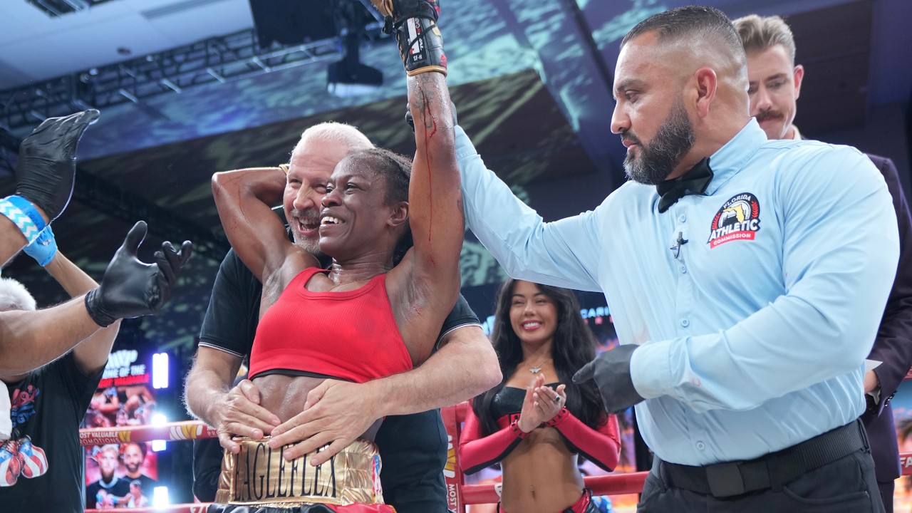 BRITTANY SIMS - POST-FIGHT INTERVIEW | MVPW-04