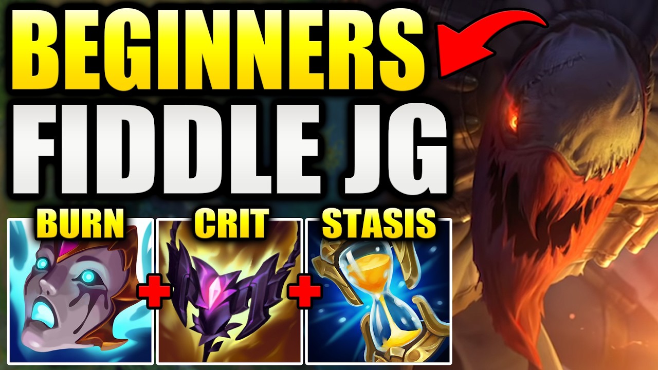 How to FIDDLESTICKS JUNGLE For BEGINNERS In S16! (Full Guide) background