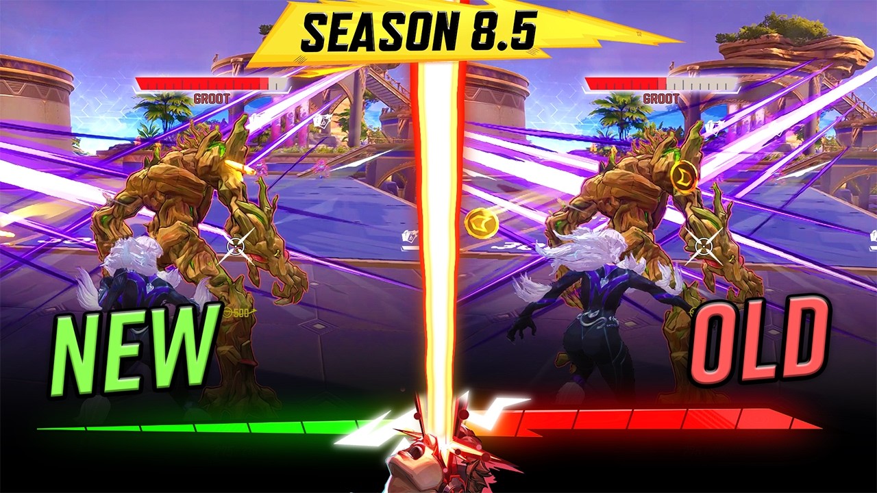 Side-by-Side Comparison of EVERY Hero Change | HUGE Season 8.5 Balance Patch | Marvel Rivals