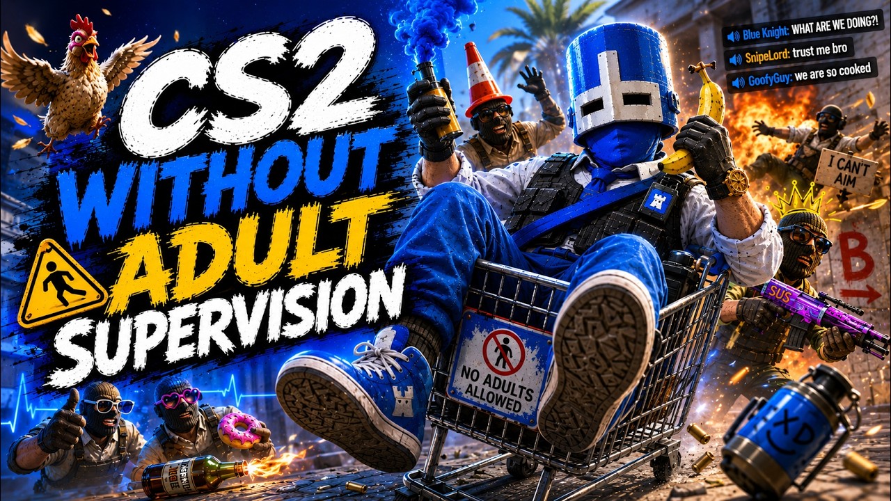 CS2 Without Adult Supervision | CS2 Funny Moments background