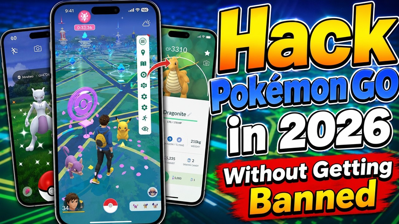 Hack Pokémon GO 2026: Best Pokémon GO Spoofer iOS & Android (Fix Error 12 & No Jailbreak)