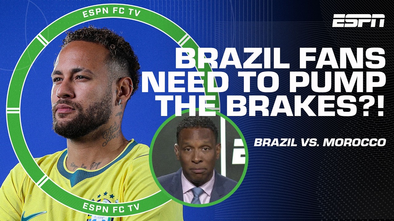 Brazil vs. Morocco PREVIEW ๐ฅ Shaka Hislop WARNS Brazil fans to CALM DOWN ๐ฎ | ESPN FC