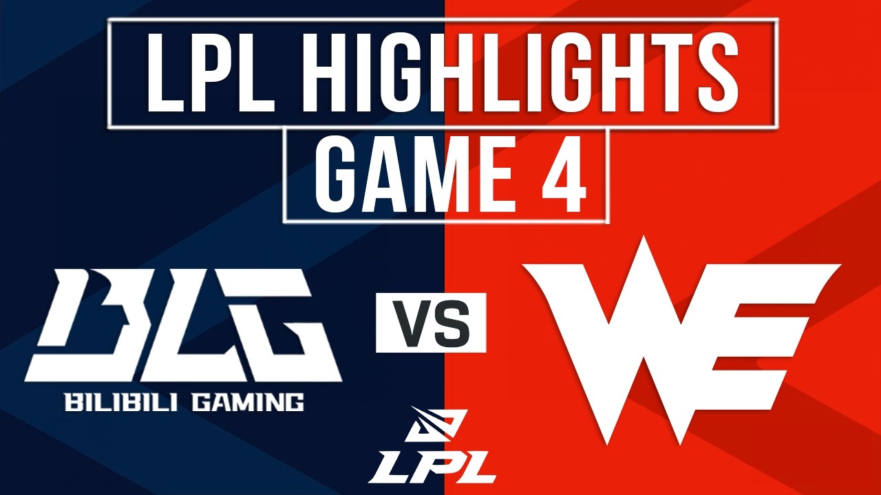 BLG vs WE Highlights Game 4 | LPL 2026 Split 2 Playoffs | Bilibili Gaming vs Team WE