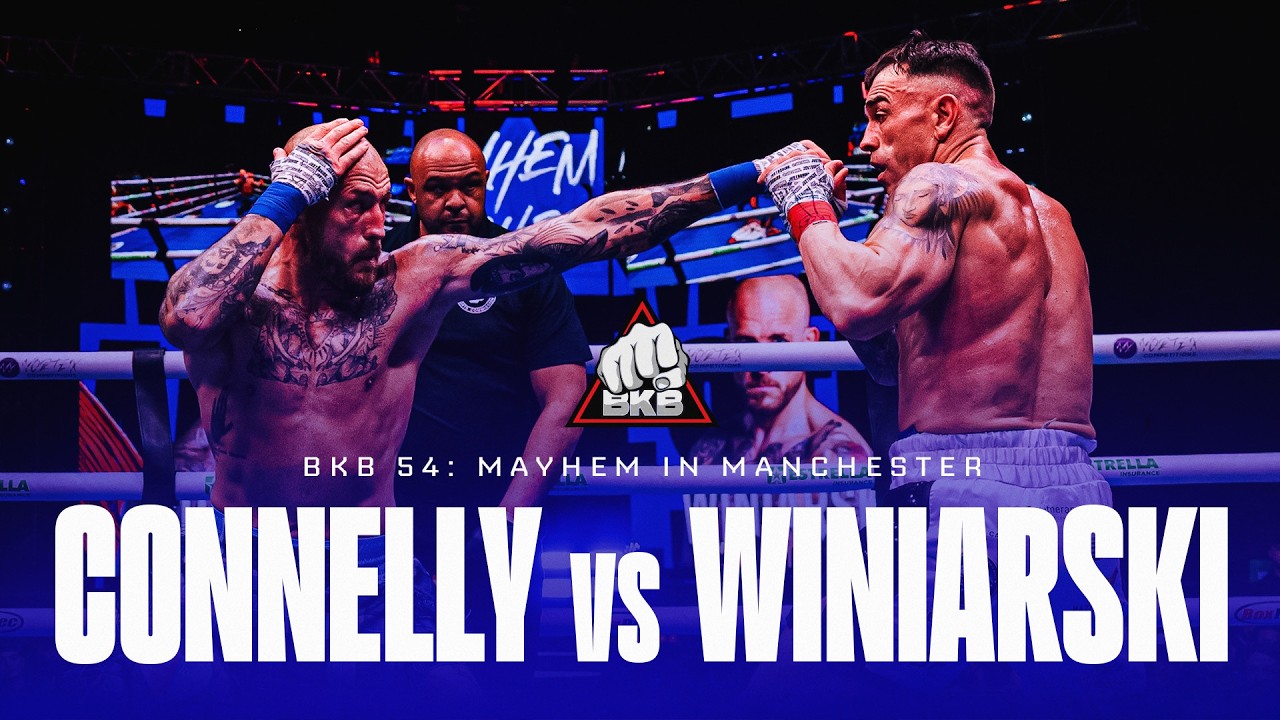 FULL Bare Knuckle Fight | James Connelly vs. Dan Winiarski | BKB 54: Mayhem in Manchester